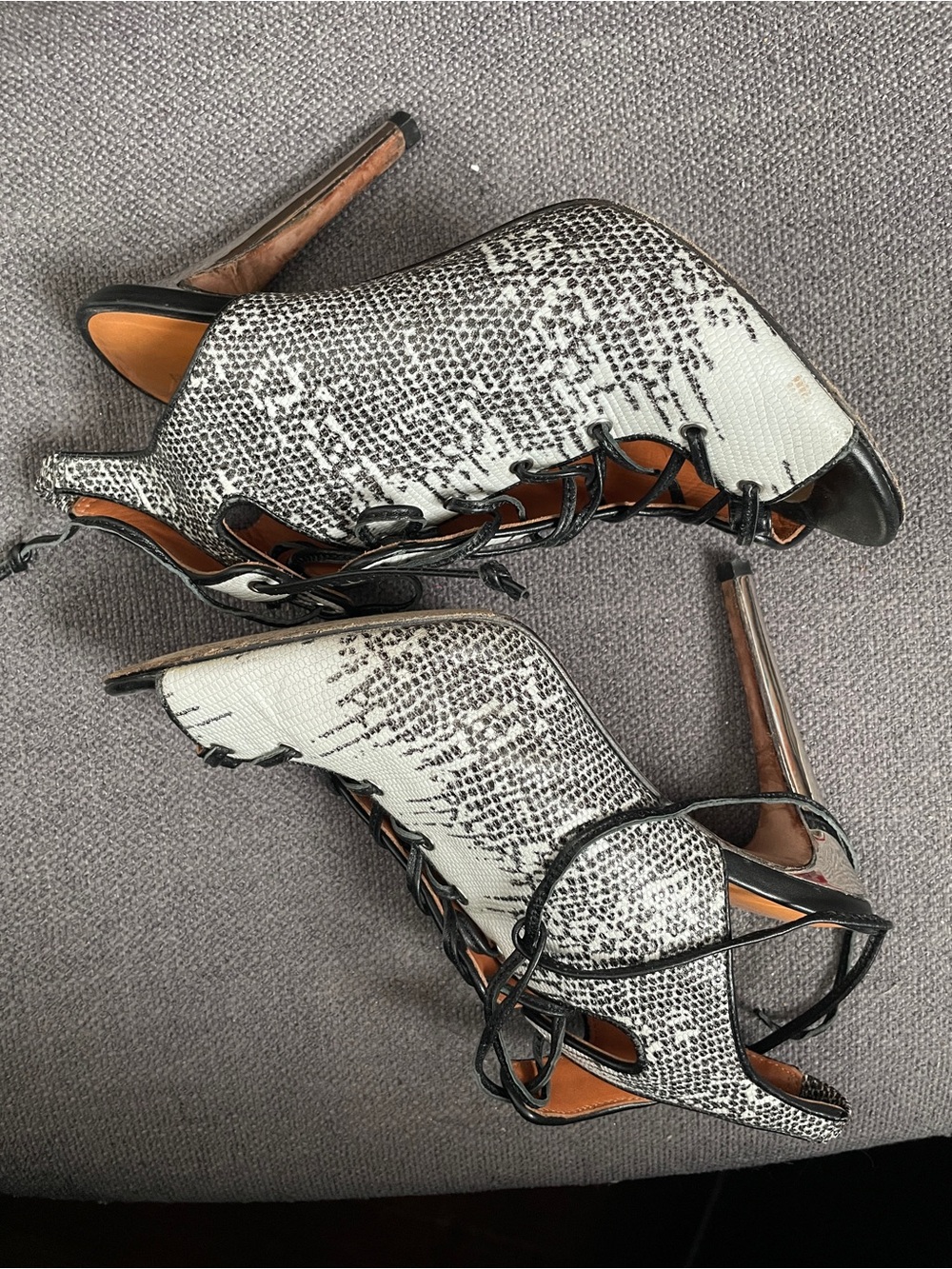 Rebecca Minkoff Lace Up Booties - Rio High-Heel - Picture 9 of 11